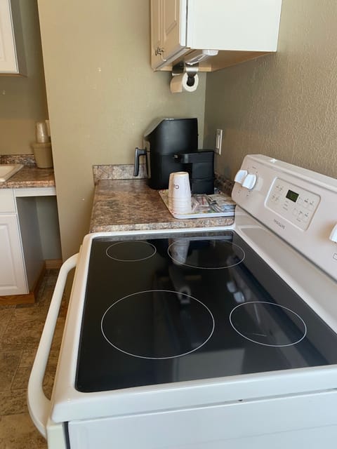 Executive Double Room Single Use | Private kitchen | Fridge, microwave, coffee/tea maker