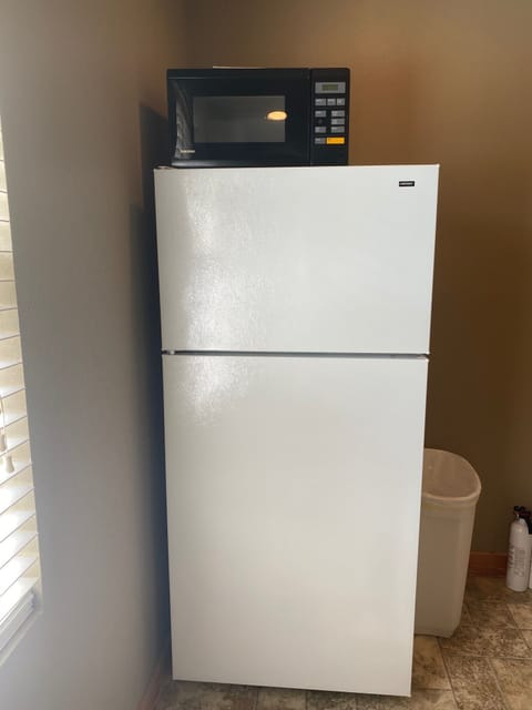 Executive Double Room Single Use | Private kitchen | Fridge, microwave, coffee/tea maker