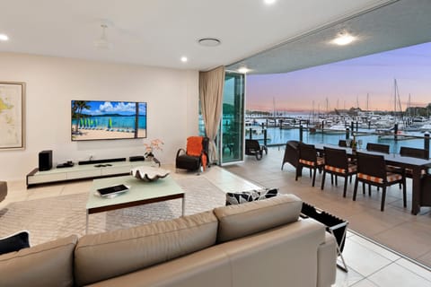 Apartment, 4 Bedrooms | Living area | Flat-screen TV, DVD player