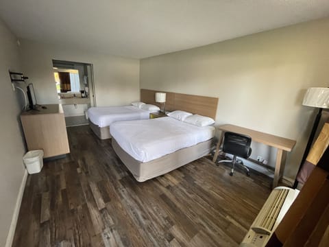 In-room safe, desk, iron/ironing board, free cribs/infant beds