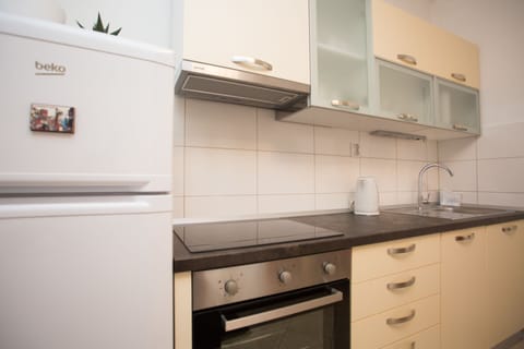 Comfort Apartment, 1 Queen Bed with Sofa bed | Private kitchen | Fridge, oven, stovetop, electric kettle