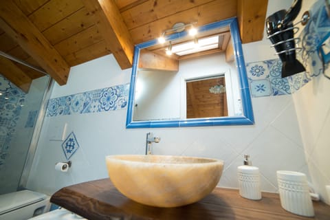 Triple Room, Multiple Beds, Mountain View (Biancolella 5) | Minibar, in-room safe, desk, soundproofing