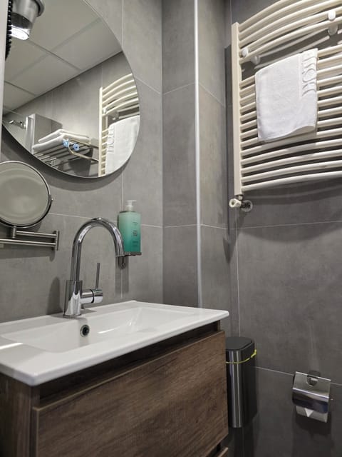 Single Room | Bathroom | Hair dryer, towels