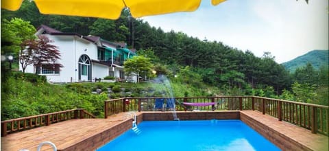 Seasonal outdoor pool