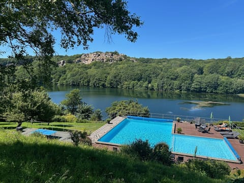 Seasonal outdoor pool