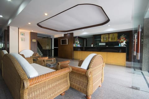 Lobby sitting area