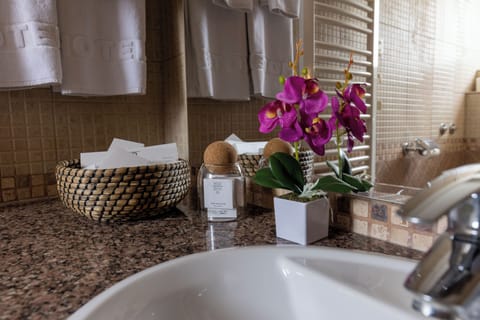 Superior Double or Twin Room | Bathroom | Shower, rainfall showerhead, free toiletries, hair dryer