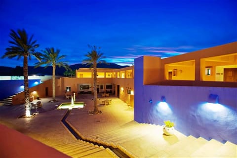 Front of property - evening/night