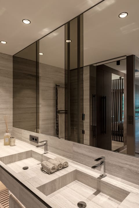 Free toiletries, hair dryer, bathrobes, slippers