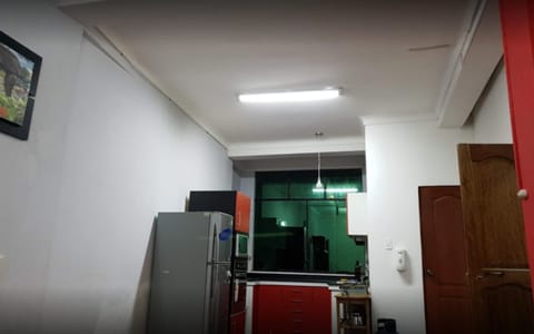 Family Apartment, 2 Bedrooms, City View | Private kitchen | Fridge, microwave, oven, coffee/tea maker