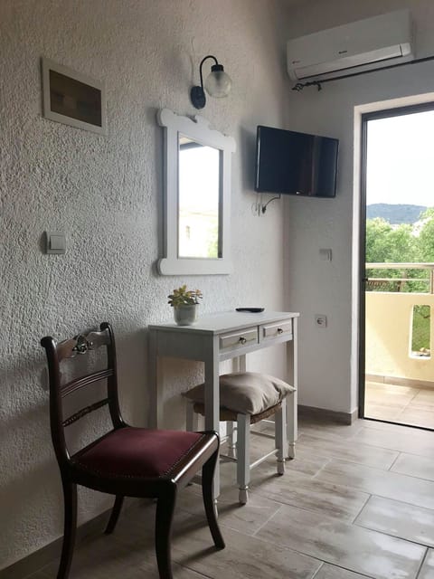 28-inch flat-screen TV with satellite channels, LED TV, toys