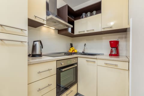 Apartment, 2 Bedrooms, Terrace (A2) | Private kitchen | Fridge, microwave, stovetop, dishwasher