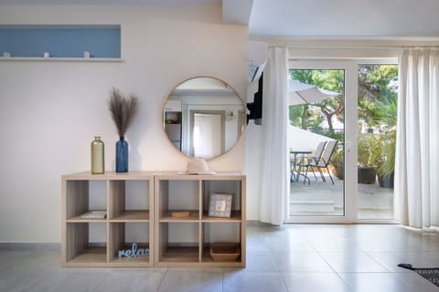 Two Bedroom Apartment With Garden | Living area | TV