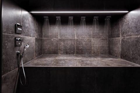 Sauna, steam room, deep-tissue massages, prenatal massages