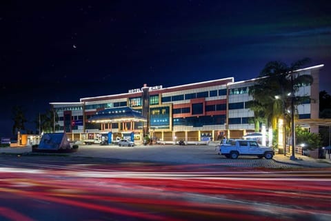 Front of property - evening/night