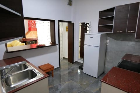 Apartment with Sea View | Private kitchen | Fridge