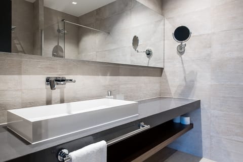 Exclusive Suite | Bathroom | Shower, free toiletries, hair dryer, bathrobes