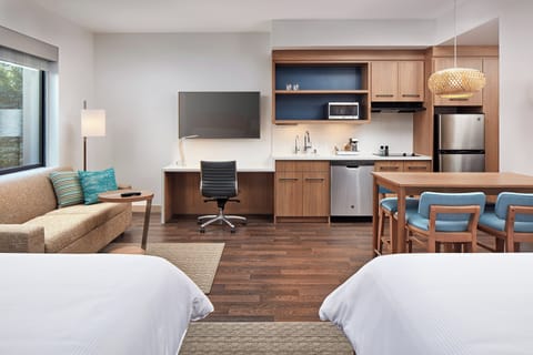 In-room safe, desk, laptop workspace, soundproofing