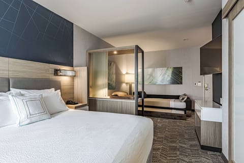 Suite, 1 King Bed | In-room safe, desk, laptop workspace, iron/ironing board