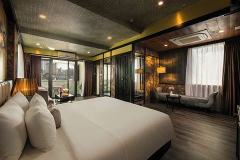 Ja Cosmo Suite Balcony with Jacuzzi | View from room