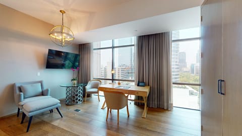 Minibar, in-room safe, desk, blackout drapes