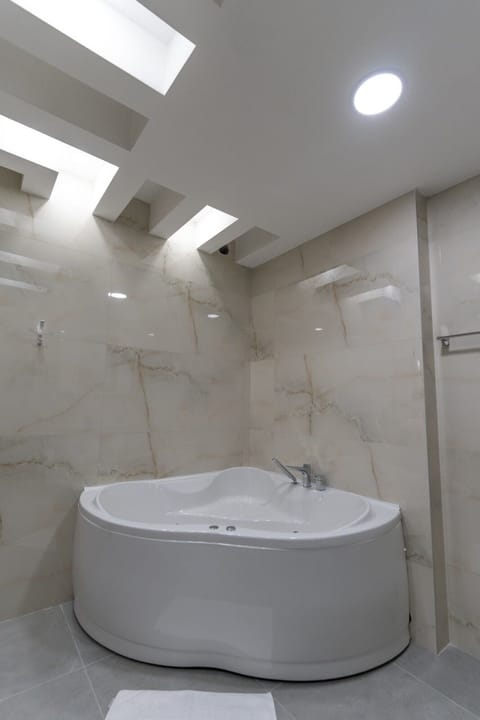 Presidential Studio | Bathroom | Shower, free toiletries, hair dryer