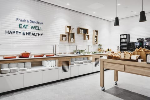 Daily buffet breakfast (EUR 22.00 per person)