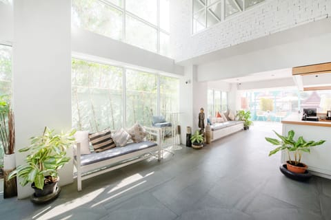 Lobby sitting area