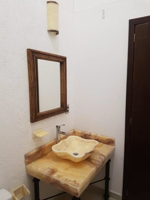 Shower, towels, soap, shampoo