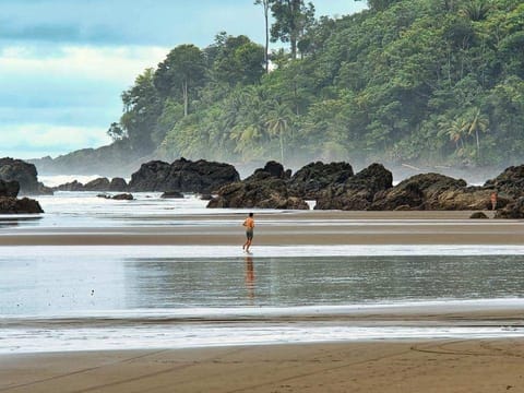 Private beach