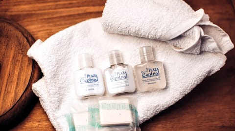 Traditional Double Room, Multiple Beds, Park View | Bathroom amenities | Shower, rainfall showerhead, free toiletries, towels