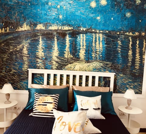 Panoramic Apartment, 2 Bedrooms, Sea View | Egyptian cotton sheets, premium bedding, free minibar, in-room safe