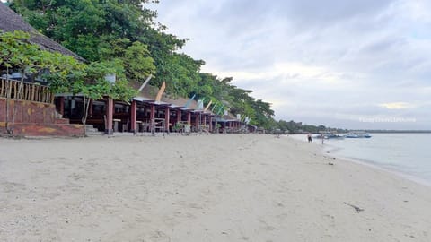 Beach nearby, white sand