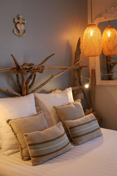 Double Room (La Plage) | Premium bedding, pillowtop beds, individually decorated