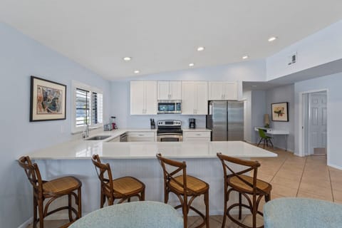 House, Multiple Beds | Private kitchen | Full-size fridge, microwave, oven, stovetop