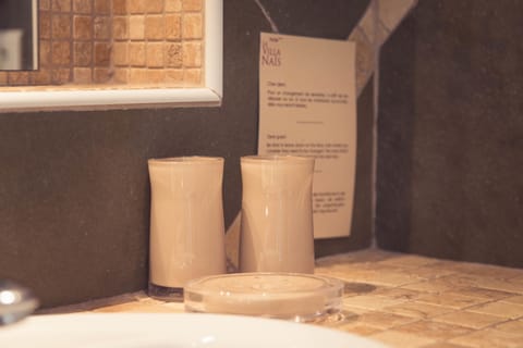 Superior Double Room, Balcony (La Gisèle) | Bathroom amenities | Shower, free toiletries, hair dryer, towels