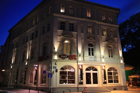 Front of property - evening/night
