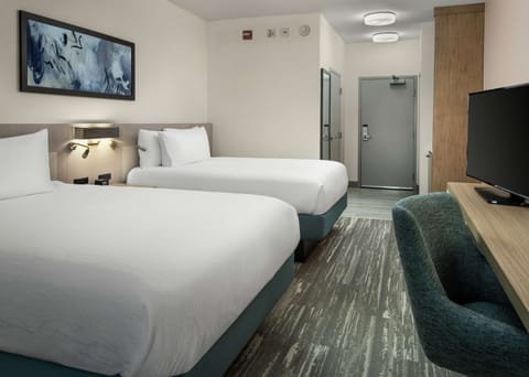 Premium bedding, down comforters, in-room safe, desk