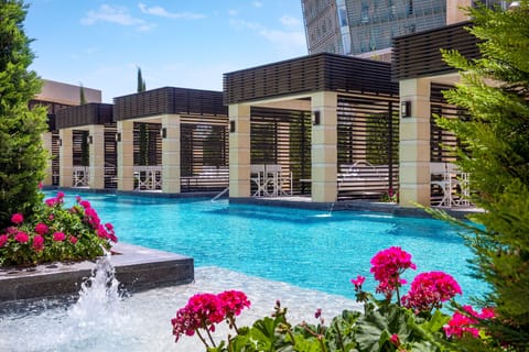 Seasonal outdoor pool