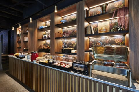 Daily buffet breakfast (EUR 18 per person)