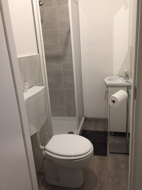 Family Room, 1 Double Bed with Sofa bed | Bathroom | Hair dryer, towels, soap, toilet paper