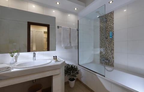 Free toiletries, hair dryer, slippers, towels