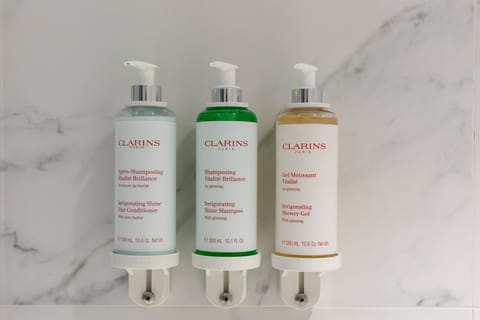 Penthouse, Terrace | Bathroom amenities | Shower, rainfall showerhead, free toiletries, hair dryer