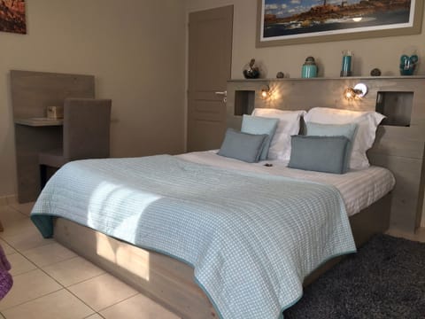 Family Room (Les Ajoncs) | Individually decorated, individually furnished, desk, blackout drapes