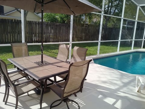House, Multiple Beds, Pool Access, Pool View (Esprit Oasis) | Outdoor dining