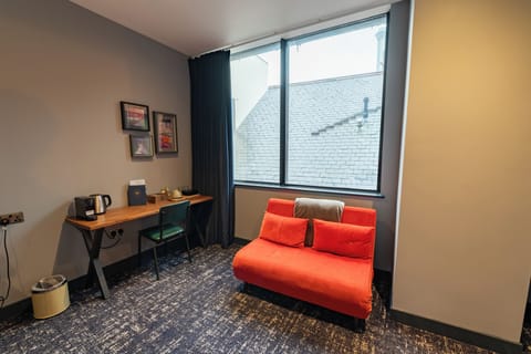 Comfort Double Room | Premium bedding, down comforters, desk, laptop workspace