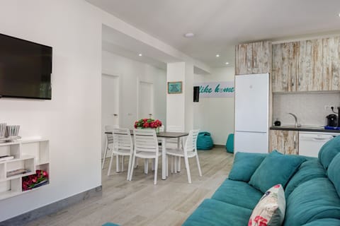 Premium Villa, 3 Bedrooms (Villa Isabel By Seric) | Living room | 50-inch flat-screen TV with cable channels, TV