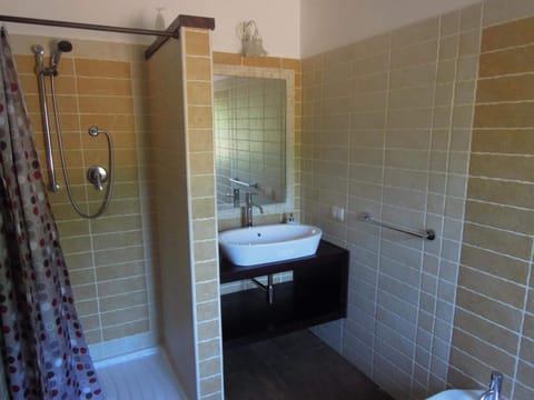 Shower, rainfall showerhead, hair dryer, bidet