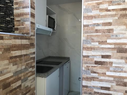 Studio, 1 Bedroom, Terrace | Private kitchenette | Fridge