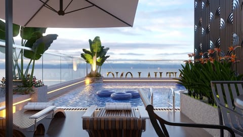 Seasonal outdoor pool